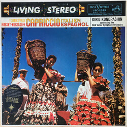 Pyotr Ilyich Tchaikovsky / Nikolai Rimsky-Korsakov / Kiril Kondrashin / RCA Victor Symphony Orchestra Capriccio Italien / Capriccio Espagnol Vinyl LP 