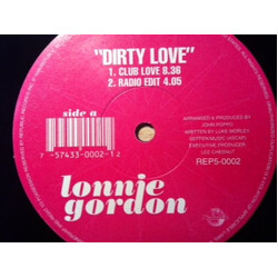 Lonnie Gordon Dirty Love VINYL 12" USED
