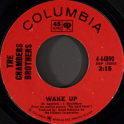 The Chambers Brothers Wake Up Vinyl 7" USED