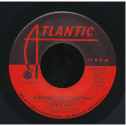 Sam & Dave Baby-Baby Don't Stop Now / I'm Not An Indian Giver USED VINYL 7INCH 45 RPM