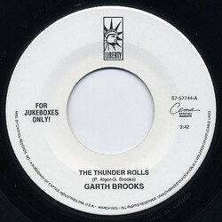 Garth Brooks The Thunder Rolls / Shameless USED VINYL 7INCH JUKEBOX