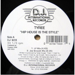 Tyree Cooper Hip House Is The Style USED VINYL 12INCH 33 S RPM
