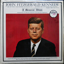 John F. Kennedy A Memorial Album Vinyl LP USED