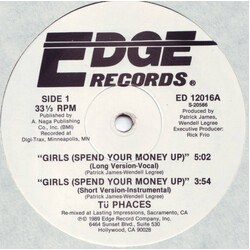 Tü Phaces Girls (Spend Your Money Up) VINYL 12" USED