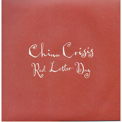 China Crisis Red Letter Day USED VINYL 7INCH 45 RPM SINGLE