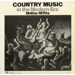 Various Country Music In The Modern Era 1940's-1970's Vinyl LP USED