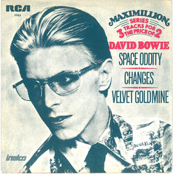 David Bowie Space Oddity / Changes / Velvet Goldmine USED VINYL 7INCH MAXI-SINGLE