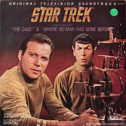 Alexander Courage Star Trek, From The Original Pilots: The Cage & Where No Man Has Gone Before (Original Television Soundtrack) Vinyl LP USED