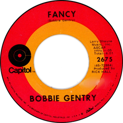 Bobbie Gentry Fancy / Courtyard Vinyl 7" USED