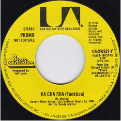 Brass Construction Ha Cha Cha (Funktion) USED VINYL 7INCH 45 RPM PROMO