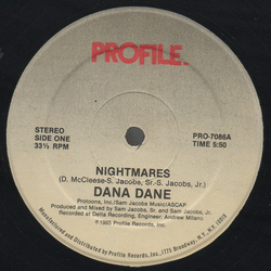 Dana Dane Nightmares Vinyl 12" USED