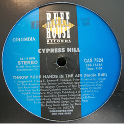 Cypress Hill Throw Your Hands In The Air USED VINYL 12INCH 33 S RPM PROMO