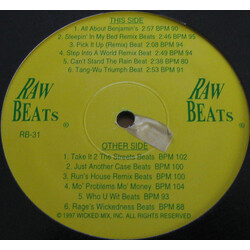 Raw Beats Raw Beats #31 Vinyl LP USED