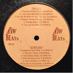 Raw Beats Raw Beats #36 Vinyl LP USED