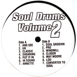 Unknown Artist Soul Drums Volume 2 Vinyl LP USED