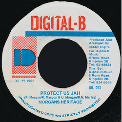 Morgan Heritage Protect Us Jah USED VINYL 7INCH 45 RPM