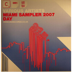 Various Miami Sampler 2007 Day USED VINYL 12INCH 33 S RPM SAMPLER