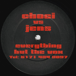 Choci / Jens Everything But The Vox Vinyl 12" USED