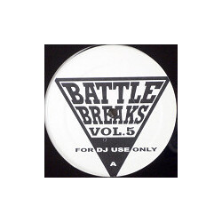 DJ Honda Battle Breaks Vol. 5 Vinyl LP USED