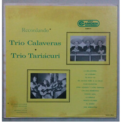 Trio Calaveras / Trio Tariácuri Recordando* Vinyl LP USED