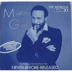 Marvin Gaye The World Is Rated X USED VINYL 7INCH SINGLE 45 RPM PROMO