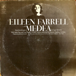 Eileen Farrell Eileen Farrell As Medea Vinyl LP USED