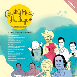 Various Country Music Heritage: The Legacy Of CMH Records Vinyl LP USED