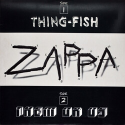 Frank Zappa Them Or Us - Thing-Fish USED VINYL 12INCH 33 S RPM SAMPLER PROMO