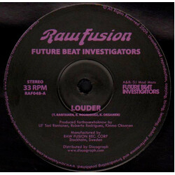Future Beat Investigators Louder USED VINYL 12INCH