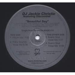 Jackie Christie / Discomind Beautiful Day VINYL 12" USED
