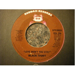 Black Ivory Love Won't You Stay / Daily News (Instrumental) USED VINYL 7INCH 45 RPM SINGLE