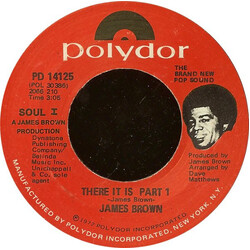 James Brown There It Is USED VINYL 7INCH 45 RPM STEREO