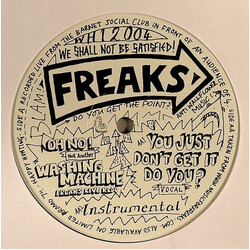 Freaks We Shall Not Be Satisfied Vinyl 12" USED