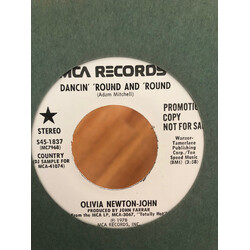 Olivia Newton-John Dancin' Round And Round USED VINYL 7INCH PROMO