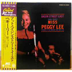 Peggy Lee Basin Street East Proudly Presents Miss Peggy Lee Recorded At The Fabulous New York Club Vinyl LP USED