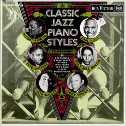 Various Classic Jazz Piano Styles Vinyl LP USED