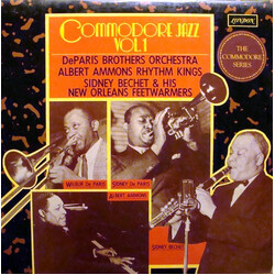 De Paris Brothers Orchestra / Albert Ammons And His Rhythm Kings / Sidney Bechet And His New Orleans Feetwarmers Commodore Jazz Vol.1 Vinyl LP USED