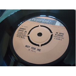 Sammy Davis Jr. Not For Me / Bang! Bang! USED VINYL 7INCH 45 RPM
