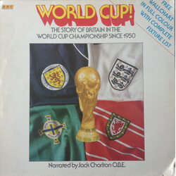 Jack Charlton World Cup! The Story Of Britain In The World Cup Championship Since 1950 Vinyl LP USED