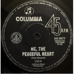Lulu Me, The Peaceful Heart USED VINYL 7INCH 45 RPM SINGLE