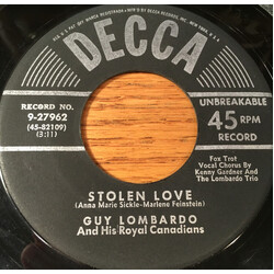 Guy Lombardo And His Royal Canadians Stolen Love USED VINYL 7INCH 45 RPM SINGLE
