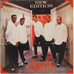 New Edition Crucial USED VINYL 12INCH 33 S RPM SINGLE