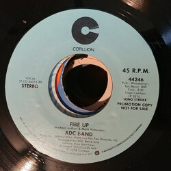 ADC Band Fire Up USED VINYL 7INCH 45 RPM PROMO STYRENE STEREO MONO
