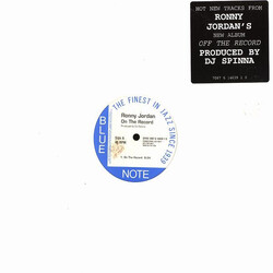 Ronny Jordan On The Record USED VINYL 12INCH 45 RPM PROMO