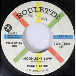 Danny Tatum Moonlight Swim / Adam And Eve USED VINYL 7INCH 45 RPM PROMO