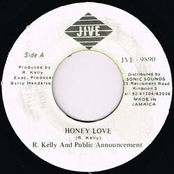 R. Kelly / Public Announcement Honey Love USED VINYL 7INCH 45 RPM