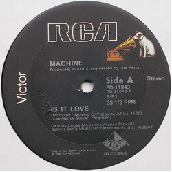 Machine Is It Love USED VINYL 12INCH 33 S RPM SINGLE