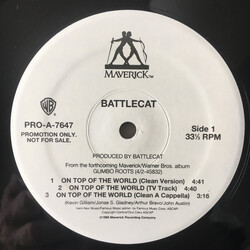 DJ Battlecat On Top Of The World USED VINYL 12INCH PROMO