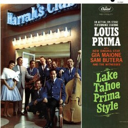 Louis Prima Lake Tahoe Prima Style Vinyl LP USED