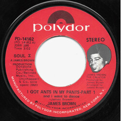 James Brown I Got Ants In My Pants (And I Want To Dance) USED VINYL 7INCH 45 RPM STEREO
